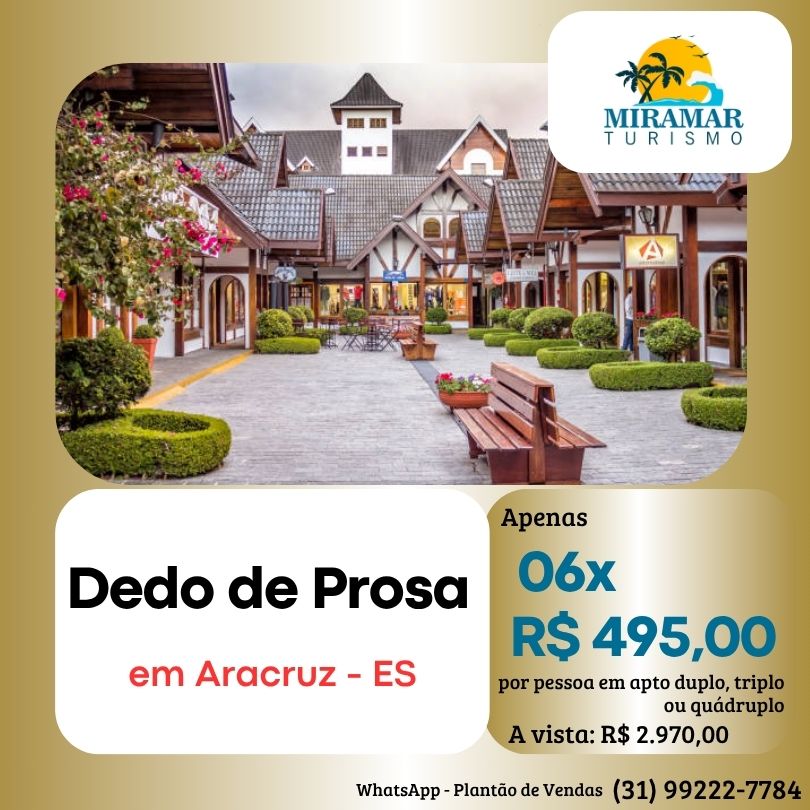 DEDO DE PROSA - 30 EDIÇÕES EM ARACRUZ/ES