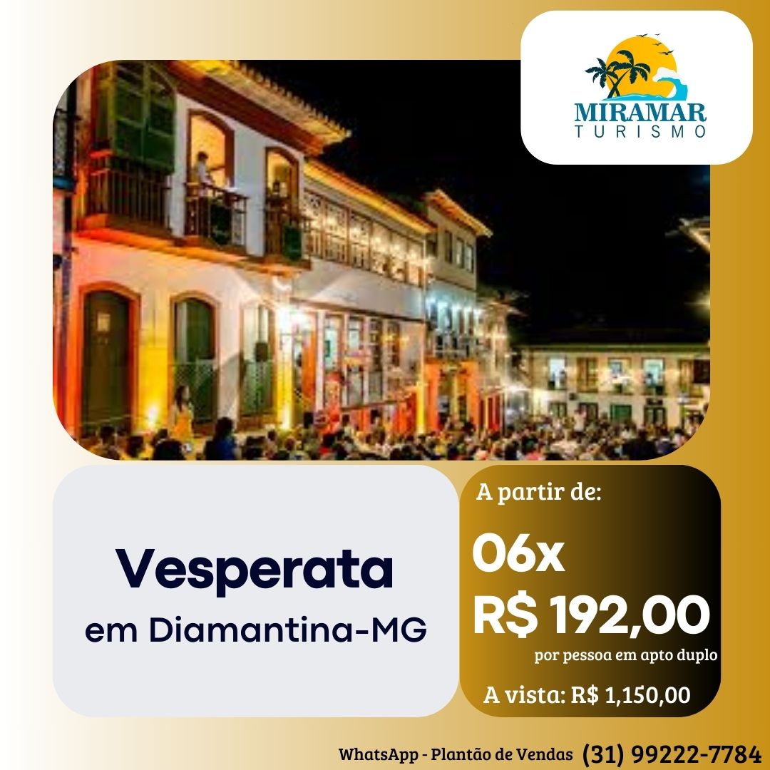 VESPERATA EM DIAMANTINA